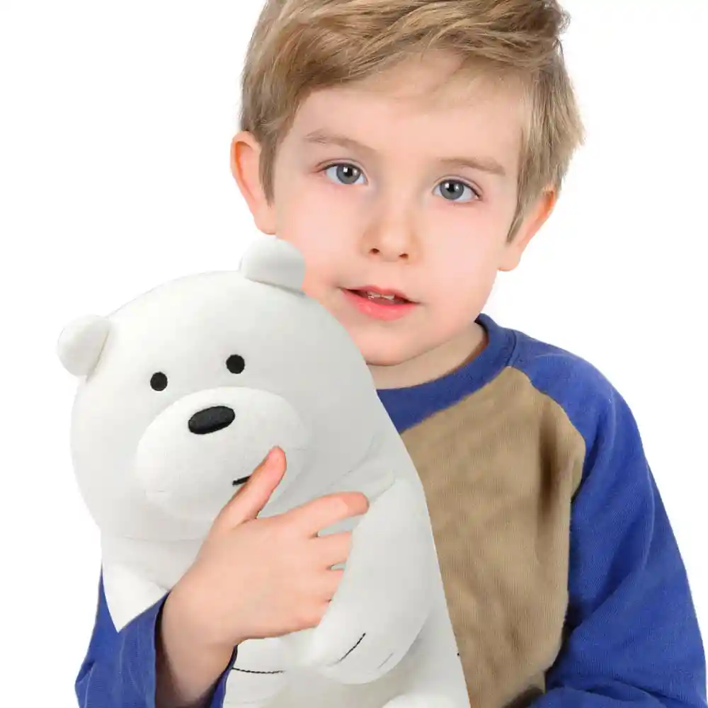 Miniso Peluche Polar Lovely Sentado 30 Cm- We Bare Bears