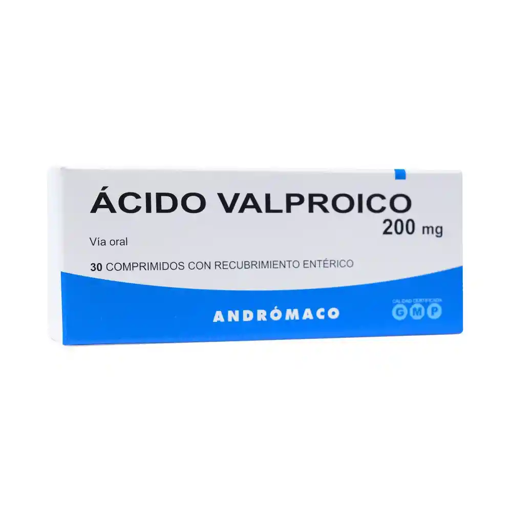 Ácido Valproico Acido 200 Mg Comp. Recubrimiento Enterico