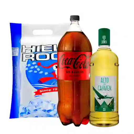 Combo Alto Del Carmen 35 & Coke 3 L
