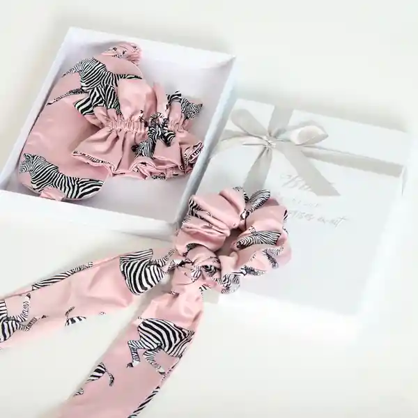 Kit Accesorios Dream Estampado Rosado Bbz Barbizon