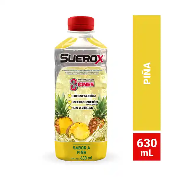 Suerox Bebida Isotónica Sabor Piña 630 mL