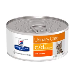 Hills Alimento Para Gato C/D Urinary Lata 156 g