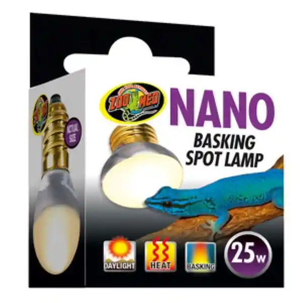 Zoo Bombilla Calefactora Reptiles Med Basking Spot Lamp Nano