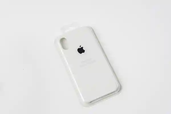 Silicone Case Blanco Para iPhone X/XS