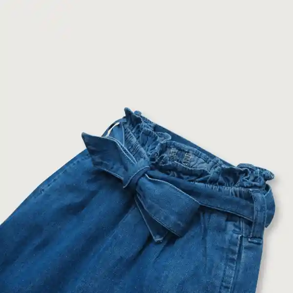 Jean Palazzo Suelto Niña Denim Talla 3A Opaline