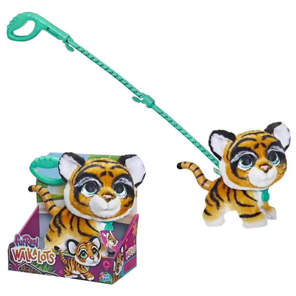 Furreal Friends Peluche Walkalots Big Wags Tigre Grandes Paseos