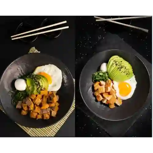 2 Gohan (Pollo y Vacuno) + 1 Bebida