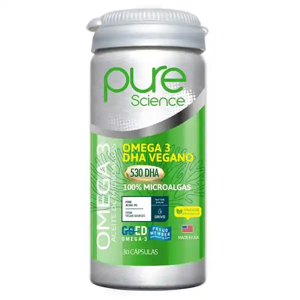 Pure Science Suplemento Alimenticio Omega 3 530 Dha