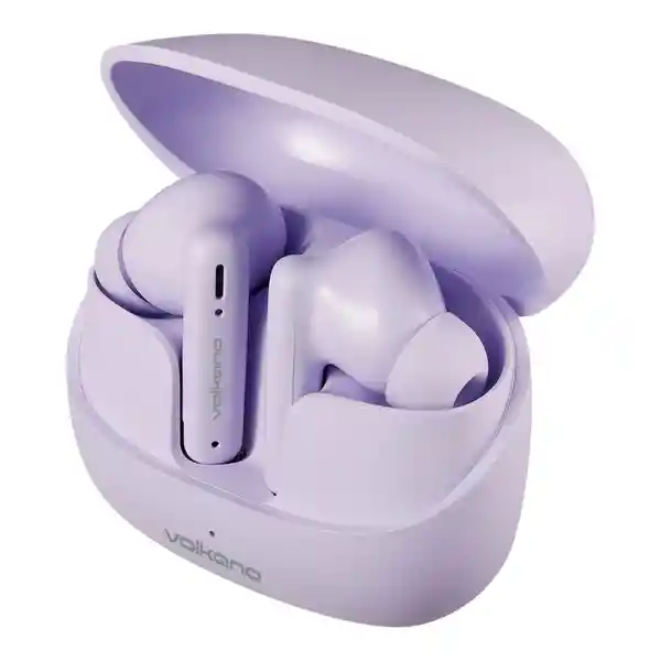 Volkano Audifonos Tws Serie Jupiter Morado Paste