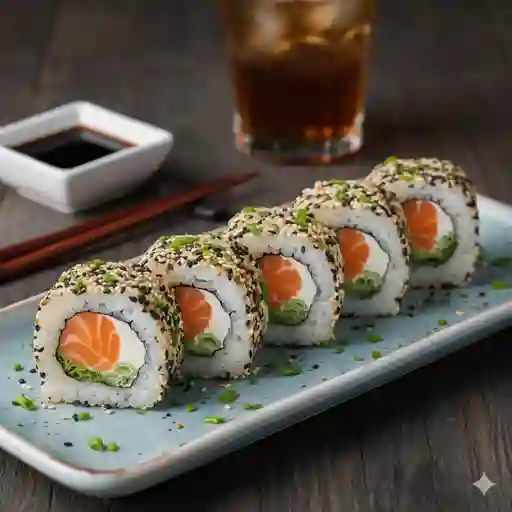 Rolls California de Salmón