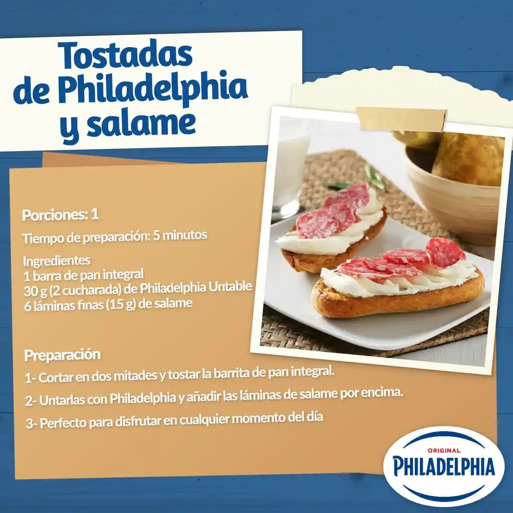 Philadelphia Queso Crema Untable Original