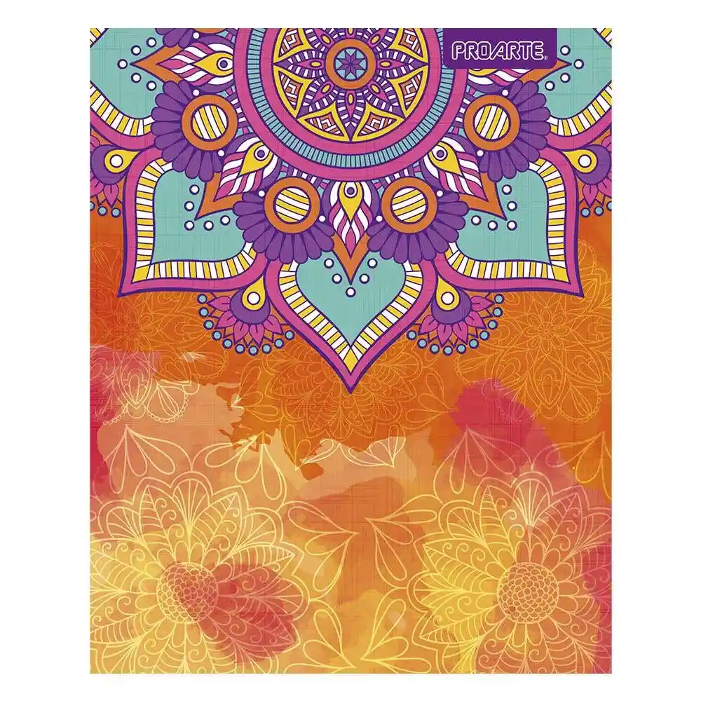 Proarte Cuaderno Universitario Mandalas 100 Hojas C7Mm