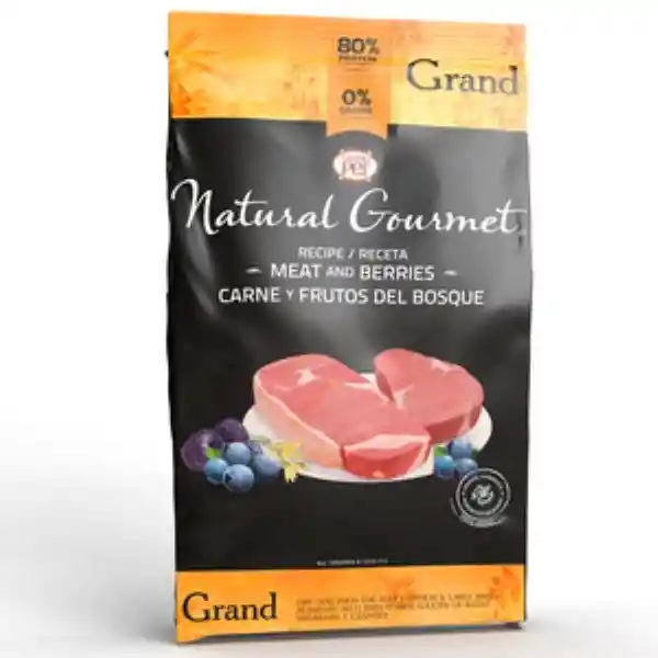 Natural Gourmet Alimento Perro Adulto Carne y Frutos Del Bosque