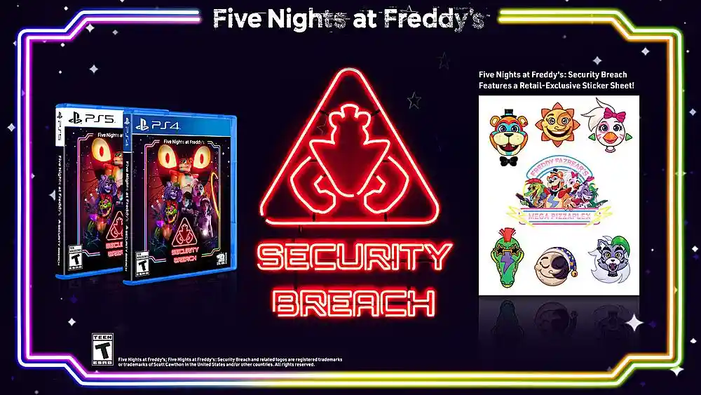 Videojuego Five Nights at Freddys Security Breach PlayStation 5