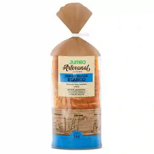 Pan de Molde Blanco Jumbo Artesanal