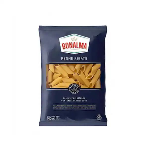 Bonalma Pasta Seca Penne Rigate