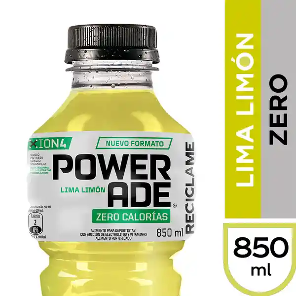 Powerade Bebida Isotónica Zero Lima Limón