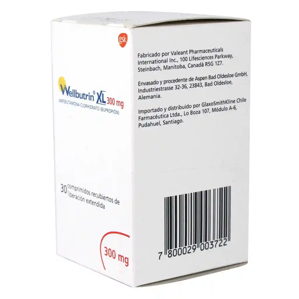 Wellbutrin (300 mg)