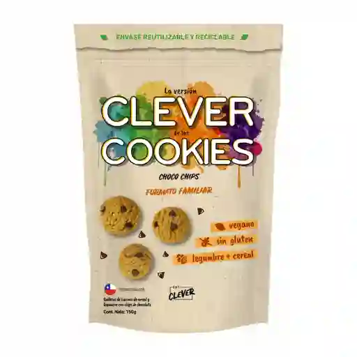  EAT CLEVER Galleta Choco Chips  
