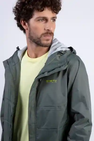 Cortaviento Impermeable Lascar Military Talla L Nimtu