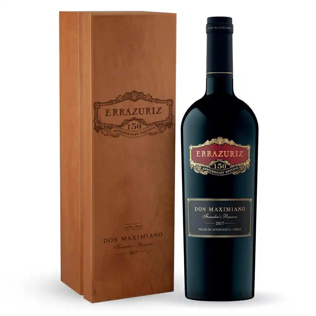 Errazuriz Vino Tinto Villa Don Maximiano 2017 Ensamblaje Cabernet Sauvignon Malbec Carmenere Petit Verdot y Cabernet Franc