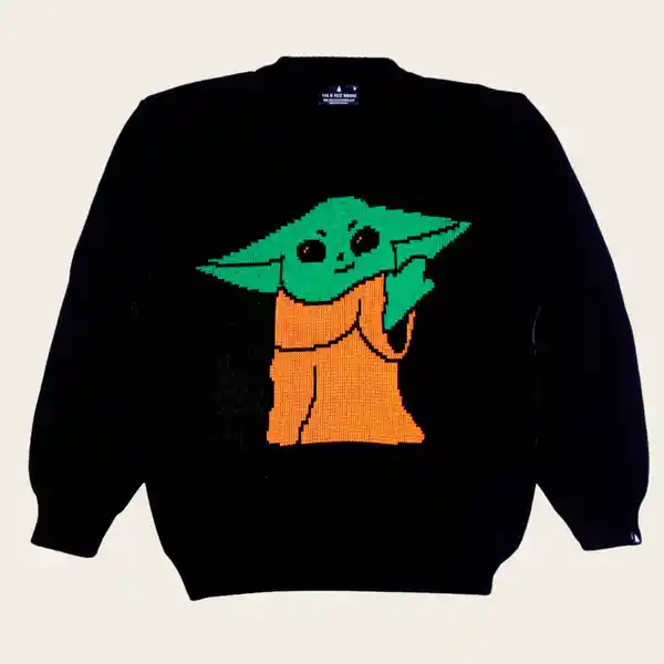 Suéter Grogu Baby Yoda Talla XS