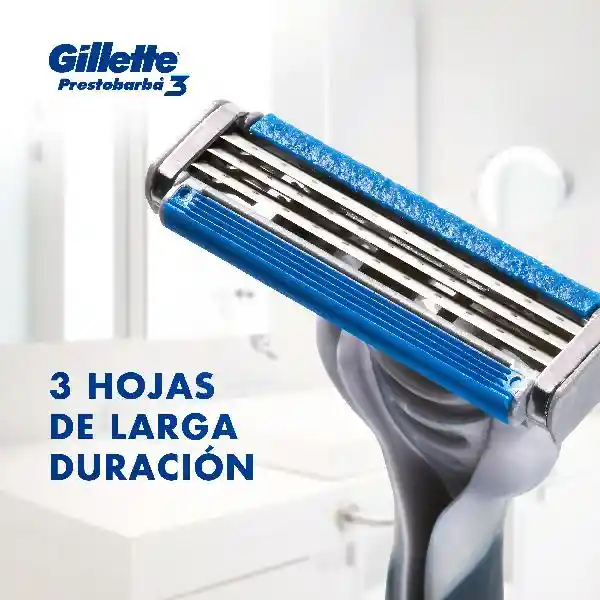 Gillette Máquina de Afeitar Prestobarba 3 