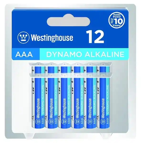 Westinghouse Pila Dinamo Alcalinas AAA