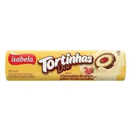 Isabela Galleta Tortinha Due Chocolate Blanco Frutos Rojos