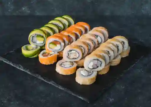 40 Piezas Envoltura en Tempura Pollo Queso y Palta