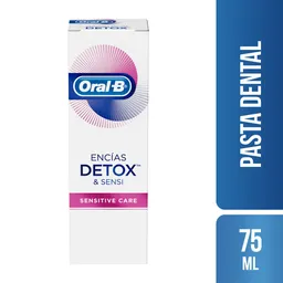 Oral-B Pasta Dental Encías Detox Sensitive Care