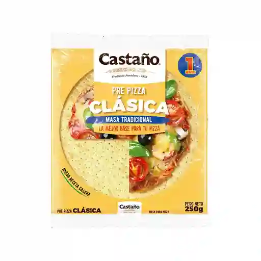 Castaño Masa Pre Pizza Clásica