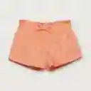 Short Cintura Elástica Damasco Niña Talla 3m
