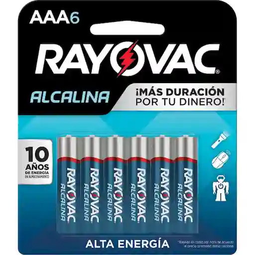 Rayovac Pila Alcalina AAA