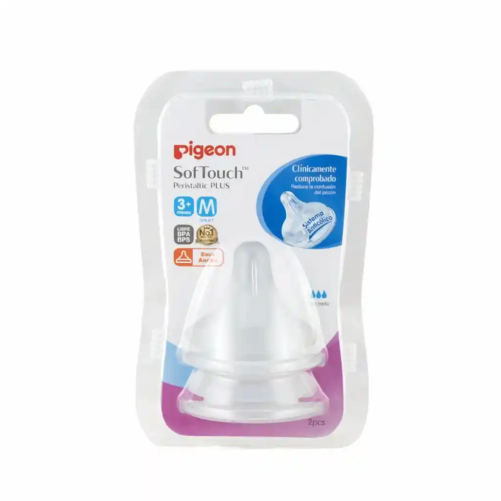 Pigeon Chupete Boca Ancha Talla M
