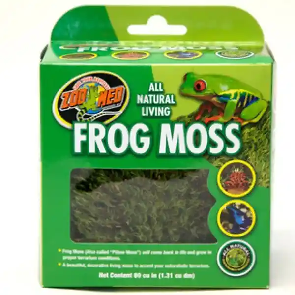 Zoo Med Sustrato All Natural Frog Moss Para Reptil