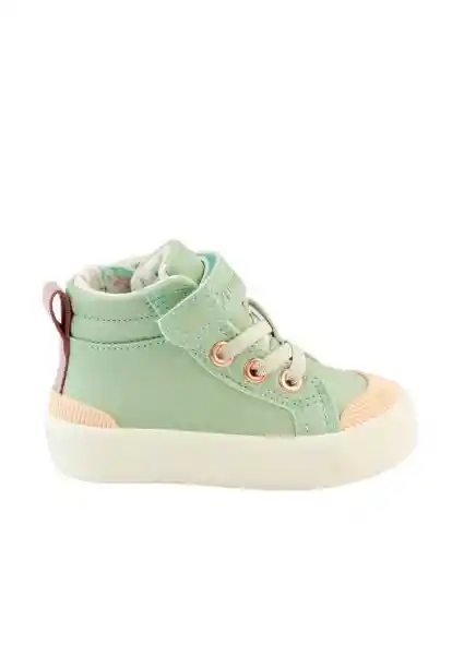 Zapatillas Urbana Caña Principiante Niña Menta 20 828 Ficcus