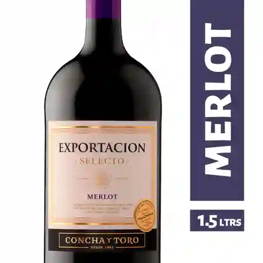 Exportacion Vino Tinto Selecto Merlot
