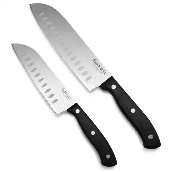 Black Bull Set de Cuchillos Santoku Texas 7"+ 5"