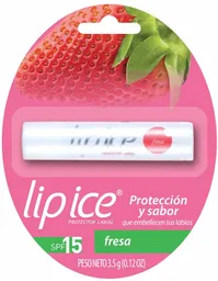 Lip Ice Protector Labial Fresa F15