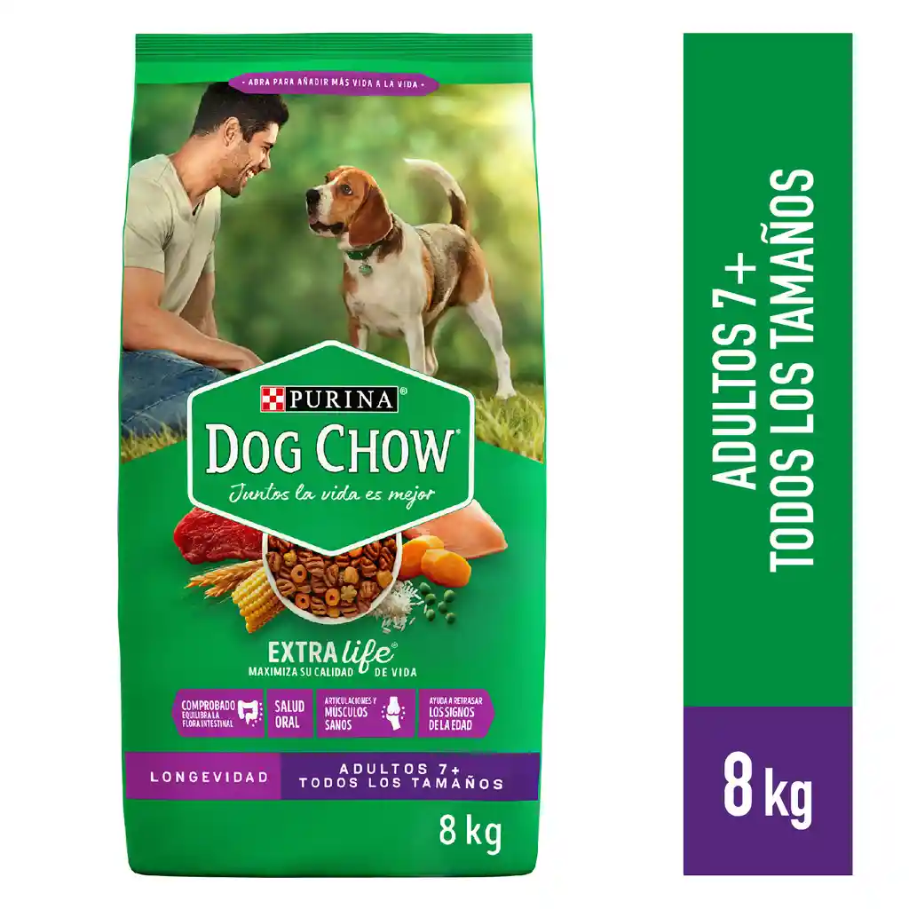 Dog Chow Alim Perro Edad Madura 8K Cl