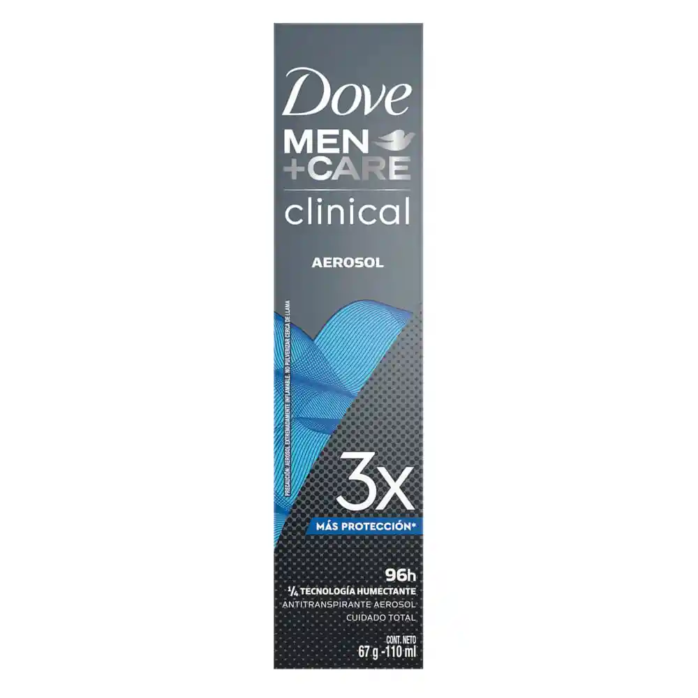 Dove Antitranspirante Men Clinical Cuidado Total en Spray