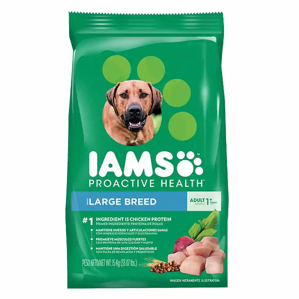 Raza Alimento Perro Adulto Grande