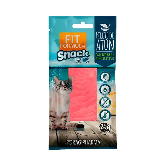 Fit Snack Alimento para Gatos Filete de Atún