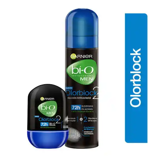 Garnier-Bi-O Desodorante Olorblock Roll On Hombre