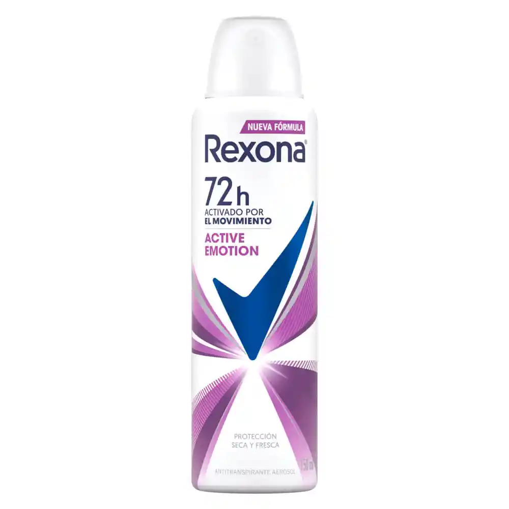 Rexona Antitranspirante Active Emotion en Aerosol