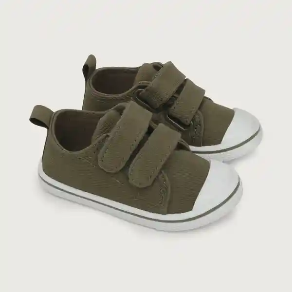 Opaline Zapatillas Urbana de Niño Textil Verde Talla 26