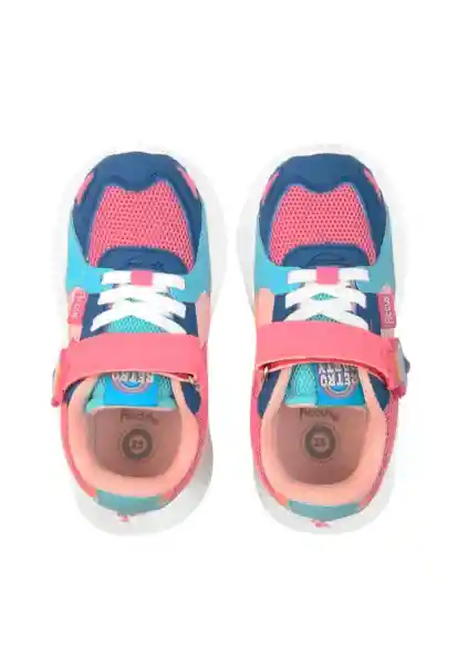 Zapatillas Sport Velcro Andante Niña Fucsia 28 860 Ficcus