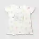 Polera Elefante de Bebé Niña Blanco Talla 36M Colloky