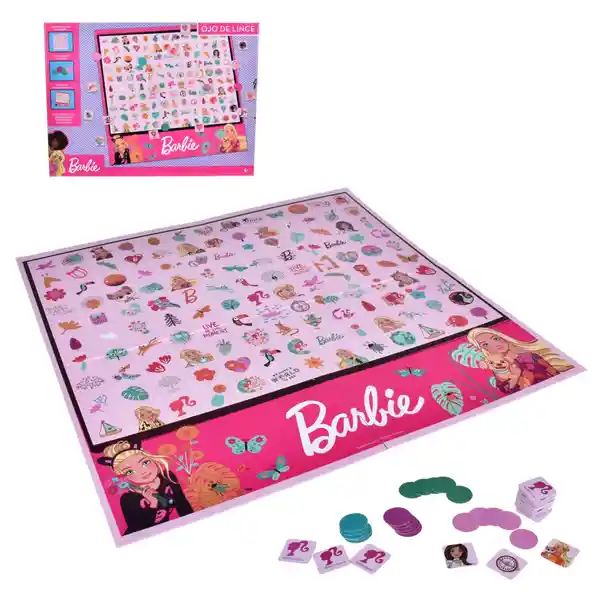 Barbie Juego de Mesa Ojo de Lince